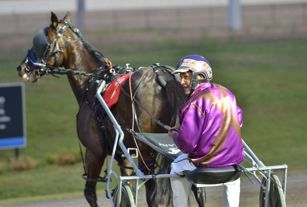 Spring Hill trainer Kel Winnell enjoyed a winning double at the Bathurst Paceway on Friday night. Photos: ANYA WHITELAW