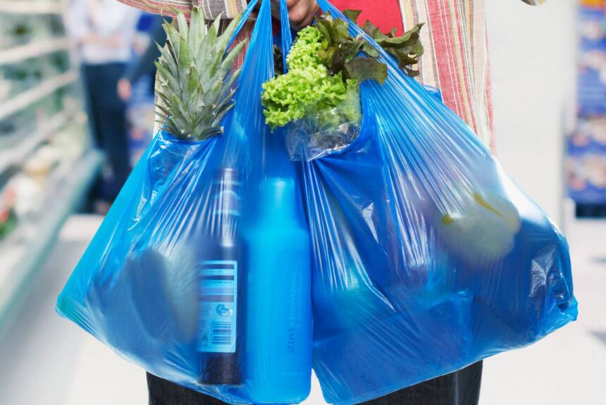THING OF THE PAST: Single-use plastic bags in the supermarket? Think again. Photo: FILE PHOTO