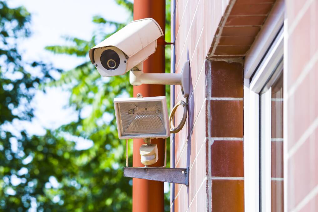 Spy in the sky: Security cameras are great to monitor what is happening outside your home but you do have to be careful not to impede on neighbours' privacy.