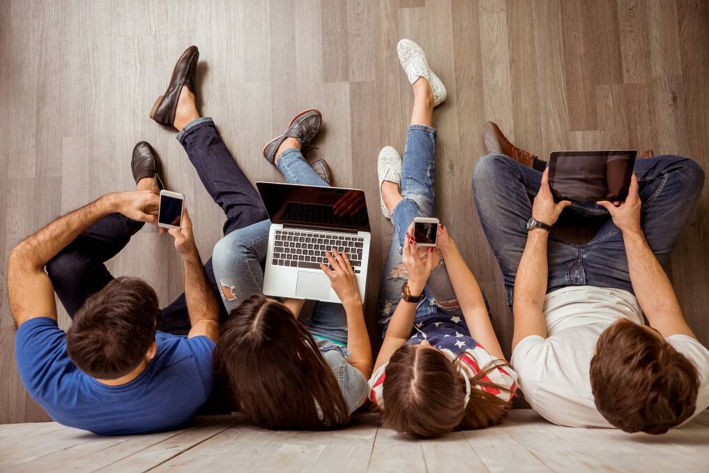 DIGITAL WORLD: Advances in technology, such as the advent of smart phones, social media and the concept of screen time, all impact on the wellbeing of young people.
