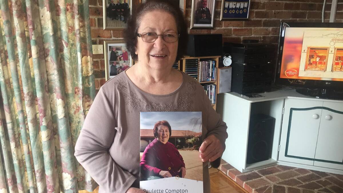 LIFE STORY: LiveBetter customer Paulette Compton holds her newly published memoir as part of new project. Photo: SUPPLIED