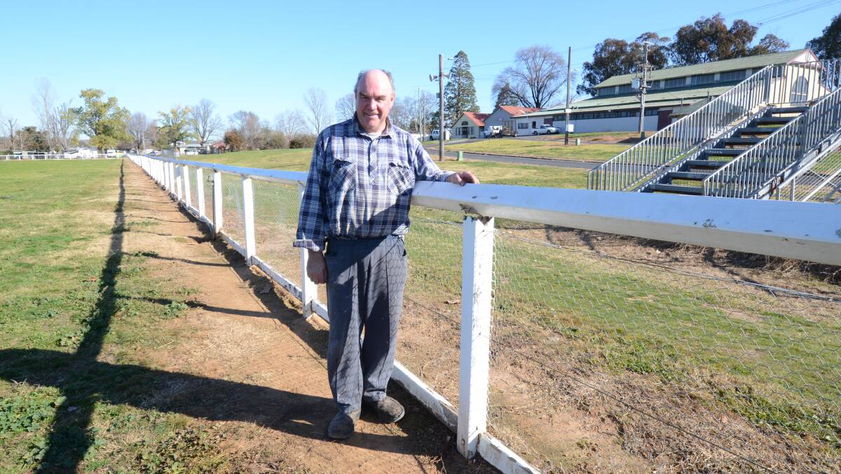 SHOWGROUND UPGRADE: Orange Show Society president Peter Naylor to receive vital funding to improve infrastructure. Photo: JUDE KEOGH 