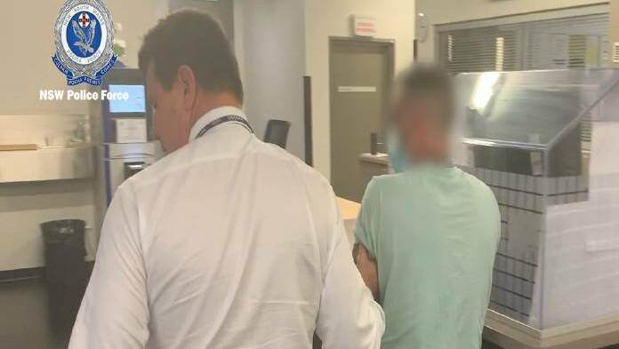 CHARGED: The 32-year-old was taken to Tweed Heads Police Station. Photo: NSW POLICE