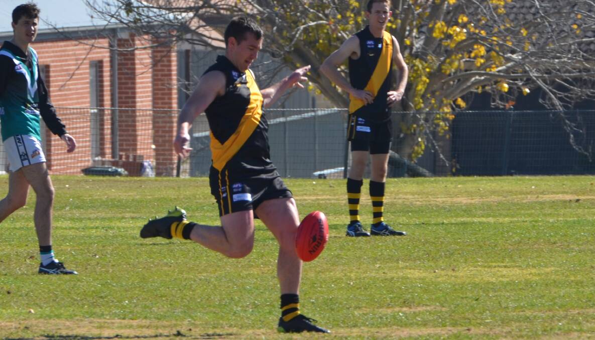 UP FRONT: Tigers ace Tim Barry is in form and named in the Central West open side to play Northern Riverina on Saturday. 