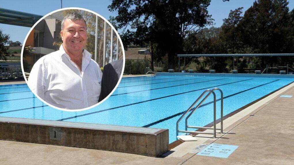 FREE ENTRY: Cabonne Council and mayor Kevin Beatty have made weekend entry to its seven pools free for kids 18 and under. Photo: FILE