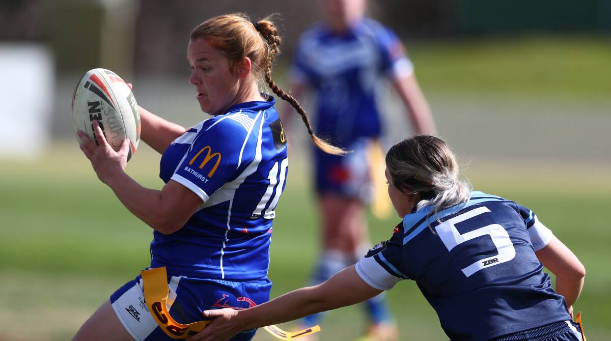 LEADING THE CHARGE: St Pat's forward Amy Copping has been named Group 10 captain ahead of the first round of the Western Women's Rugby League premiership. Photo: PHIL BLATCH