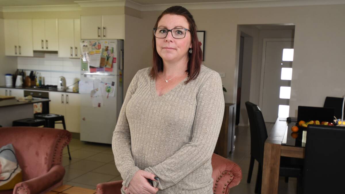TOUGH TIMES: Marie O'Brien is facing plenty of rental stress as the market continues to boom. Photo: JUDE KEOGH
