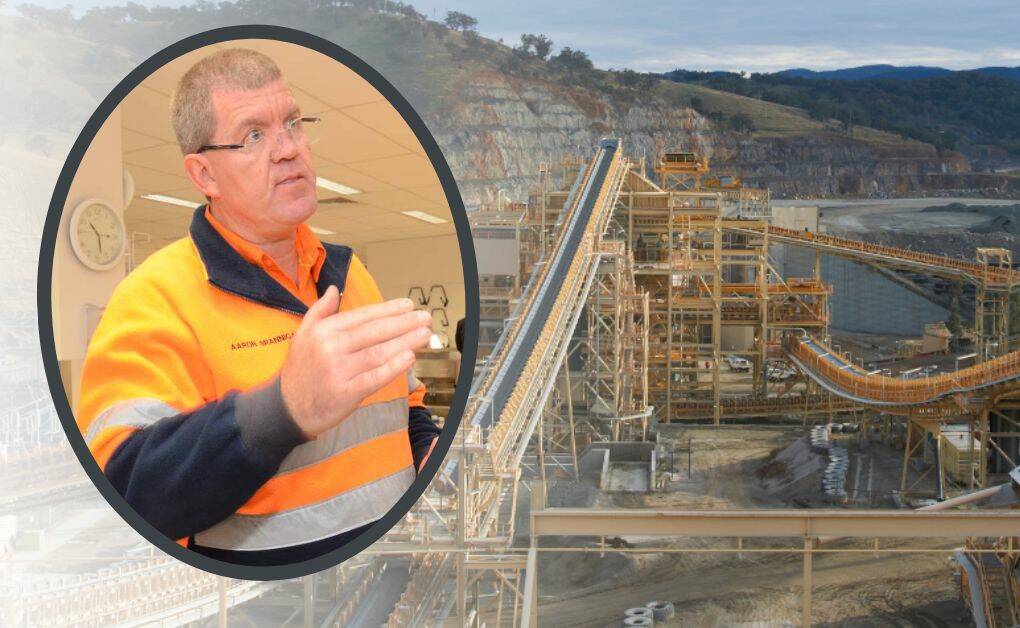 BREAKING: Cadia's general manager, Aaron Brannigan has released a statement with prospective plans to resolve issue at Cadia East Underground Mine. Photo: FILE.