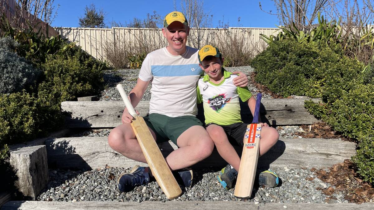 CYMS veteran Dave Neil and his son Paddy Penberthy-Neil. Photo: CONTRIBUTED