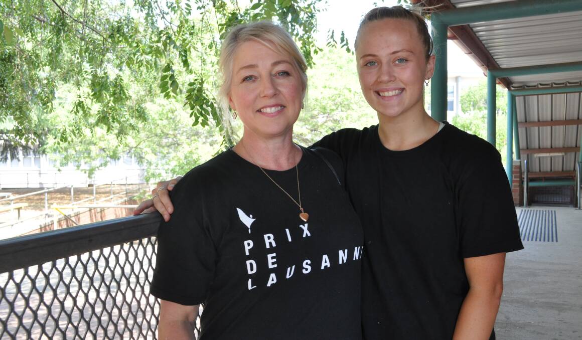A LOVE OF TEACHING: Colour City Dance's Suzanne Duffy, and her daughter Ruby. Photo: NICK McGRATH