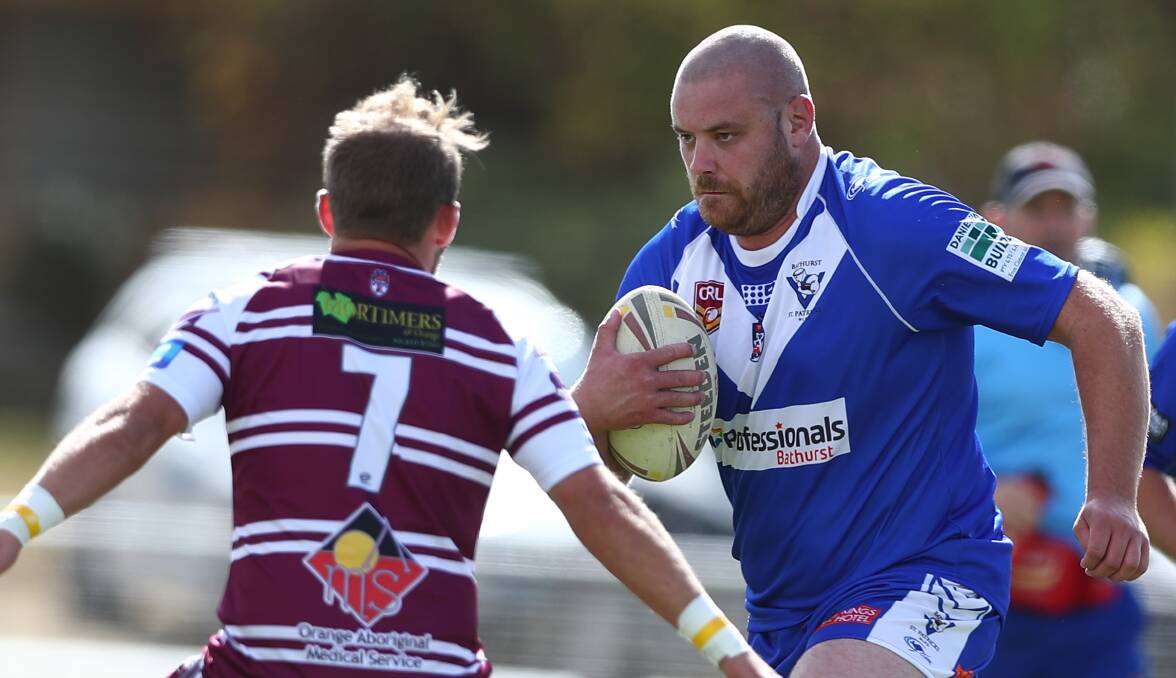 PROPPING THEM UP: Greg Behan has made the change to Lithgow in 2019. Photo: PHIL BLATCH