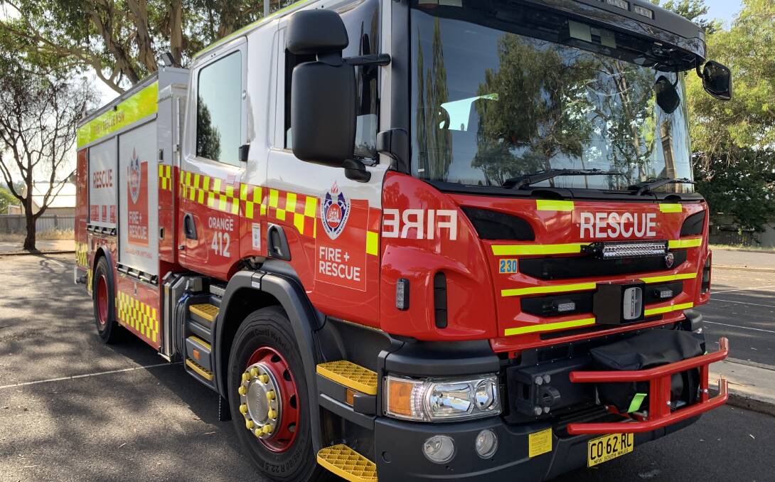 HOT STUFF: NSW Fire and Rescue were called to a grass fire near the Botanic Gardens in Orange on Thursday morning.