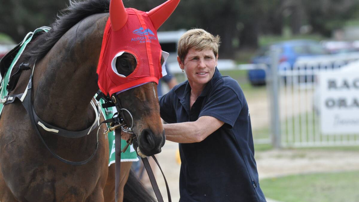 BIG HOPE: Alison Smith has nominated Billabong Isle for Friday's race meeting at Towac Park. The Orange-based trainer has enjoyed two wins from her last two starts with the three-year-old filly. 