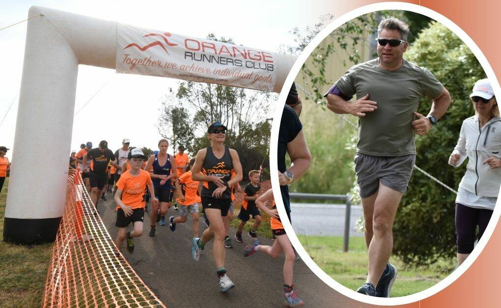 TAKE YOUR MARK: Phil Donato will tackle the Orange Runners Festival's half marathon. Photo: NICK MCGRATH.