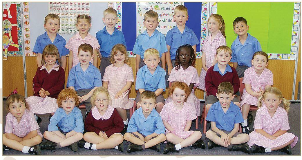 The kindergarten class photos published in the Central Western Daily in 2008