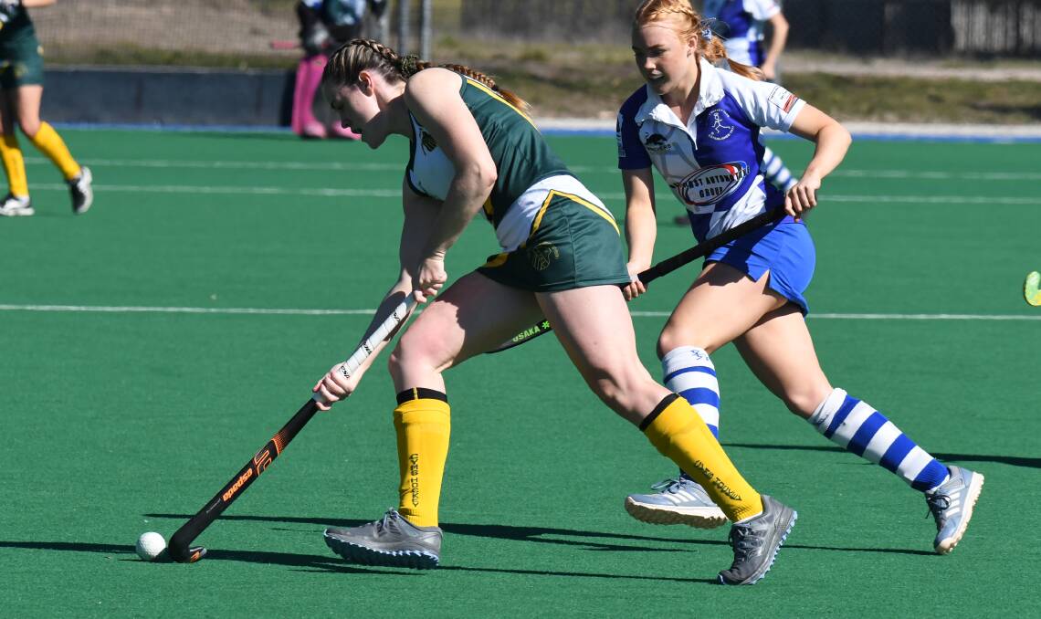 OUT IN FRONT: Libby Smith has played a big role in CYMS' run to the 2019 women's PLH grand final. Photo: JUDE KEOGH