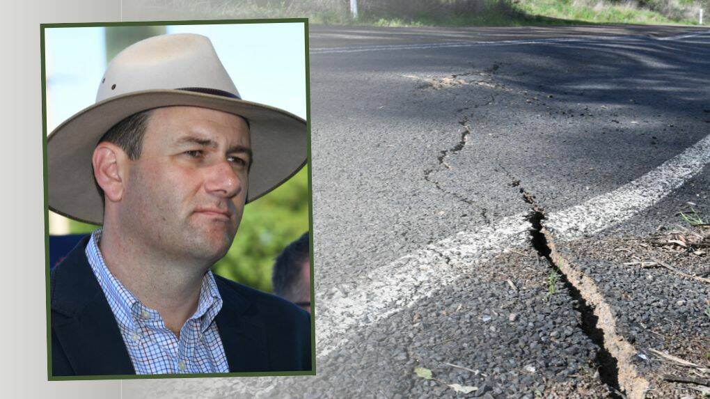 Minister for regional transport and roads Sam Farraway is disappointed with mayors expressing their frustrations at the lack of funding for pothole repairs in regional NSW. Picture by Amy McIntyre 