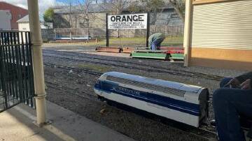 The Orange scale railway has always proved a popular weekend activity at Matthews Park. 