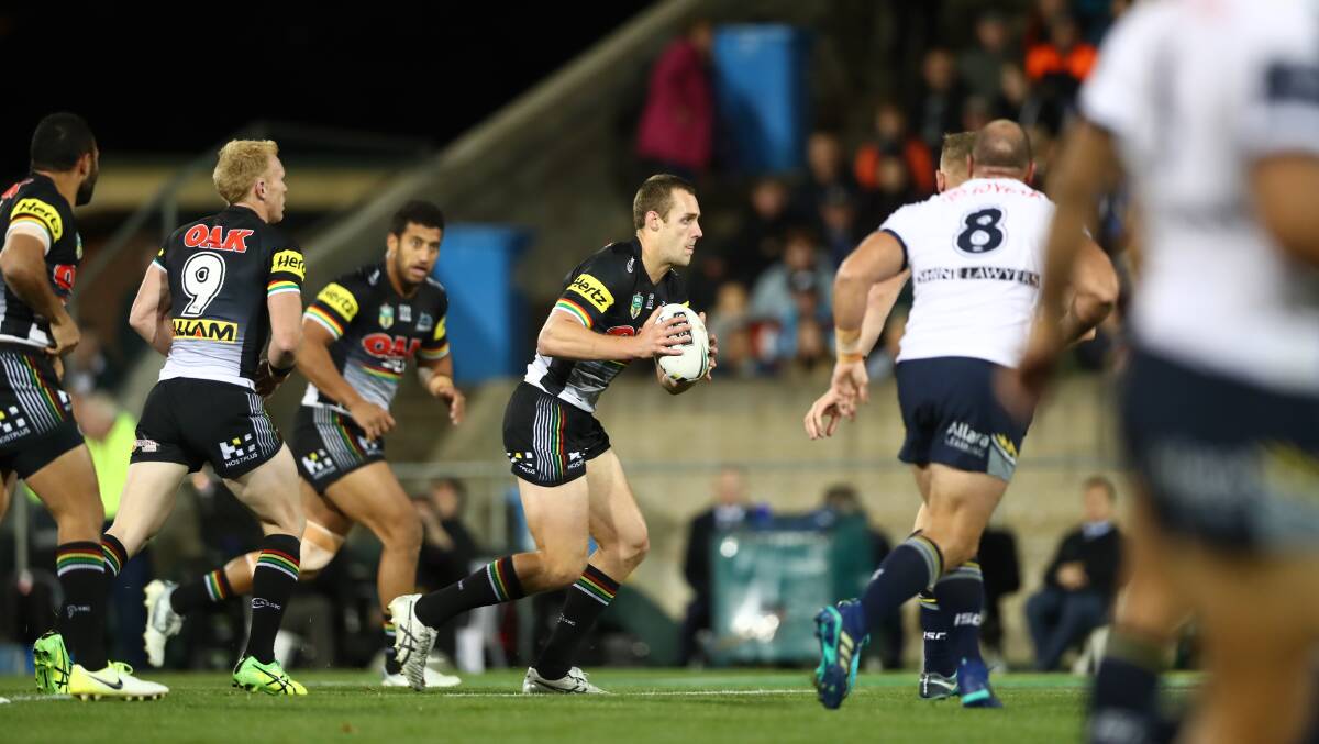 COUNTRY IMPACT: Dubbo junior Isaah Yeo in action for the Penrith Panthers at Bathurst. Photo: PHIL BLATCH