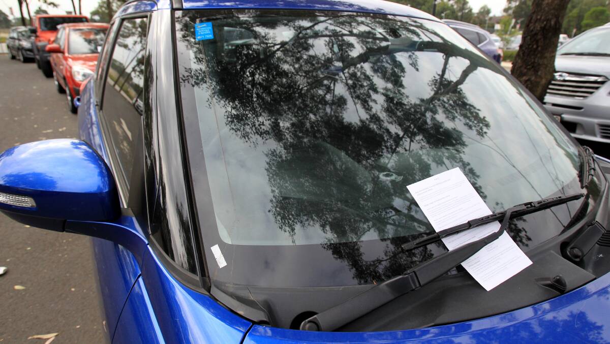 BANG: Revenue NSW figures show in the last financial year councils across NSW raised a total of $182 million from issuing 1.1 million parking tickets for various offences. Photo: FILE