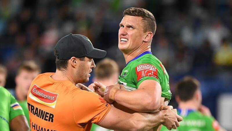 TOUGH TIMES: Jack Wighton didn't enjoy his best year in green in 2021, and failed to finish inside the Raiders' top five. 