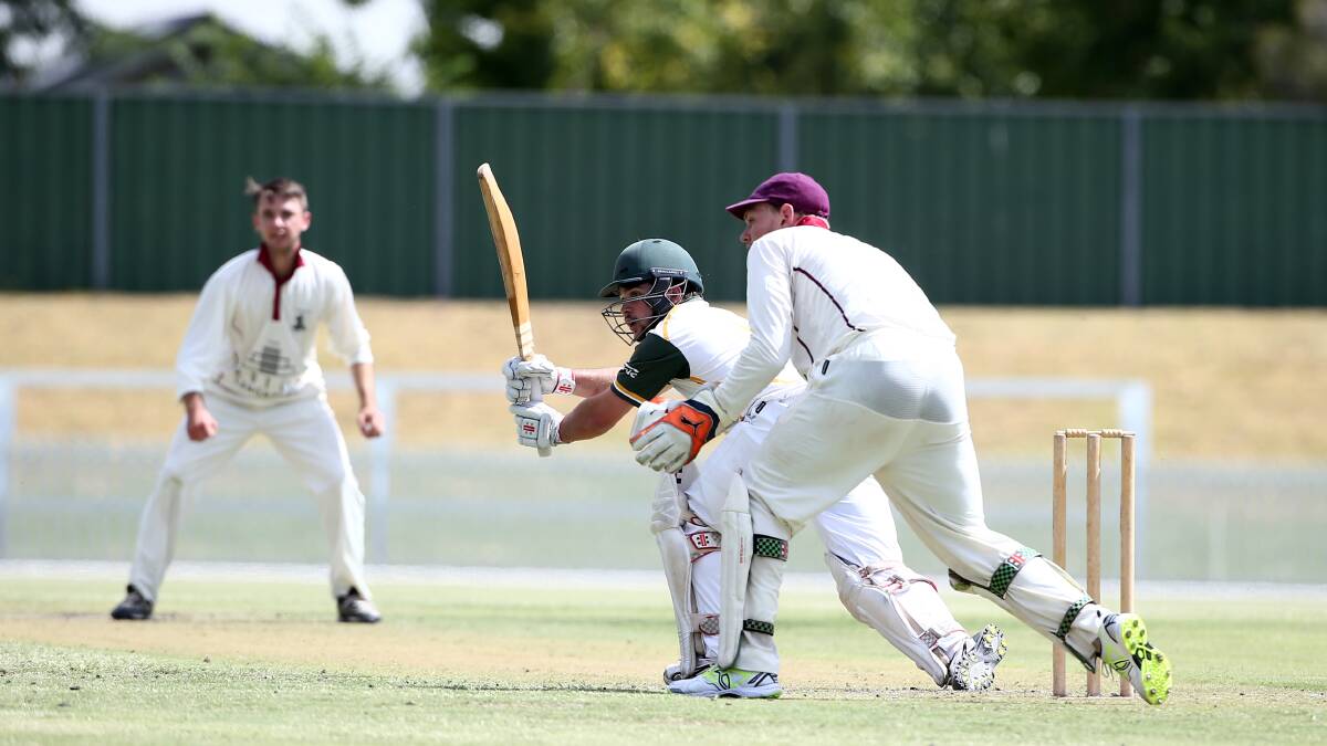 IN FORM: Mick Hannelly has hit two scores of 50 or more this year, but says Orange and in-form bat Josh Doherty will need more support than that on Sunday. Photo: ANDREW MURRAY