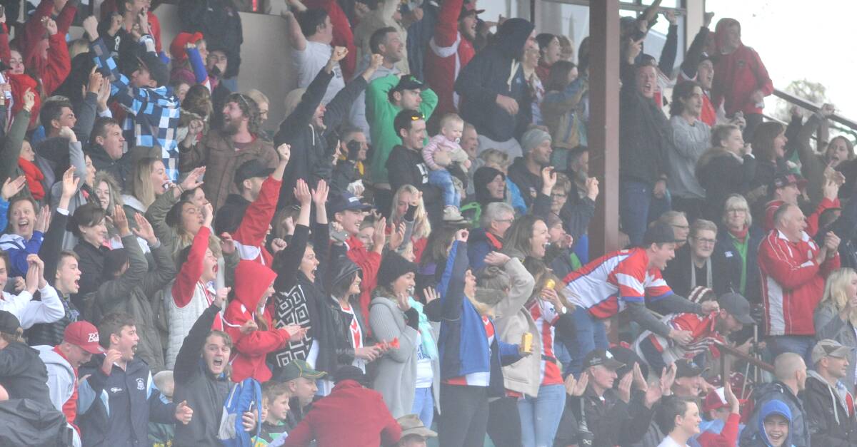 YOU RIPPER: Mudgee Dragons fans erupt at the thought of the possible late inclusion of both Corin Smith and Jack Afamasaga.