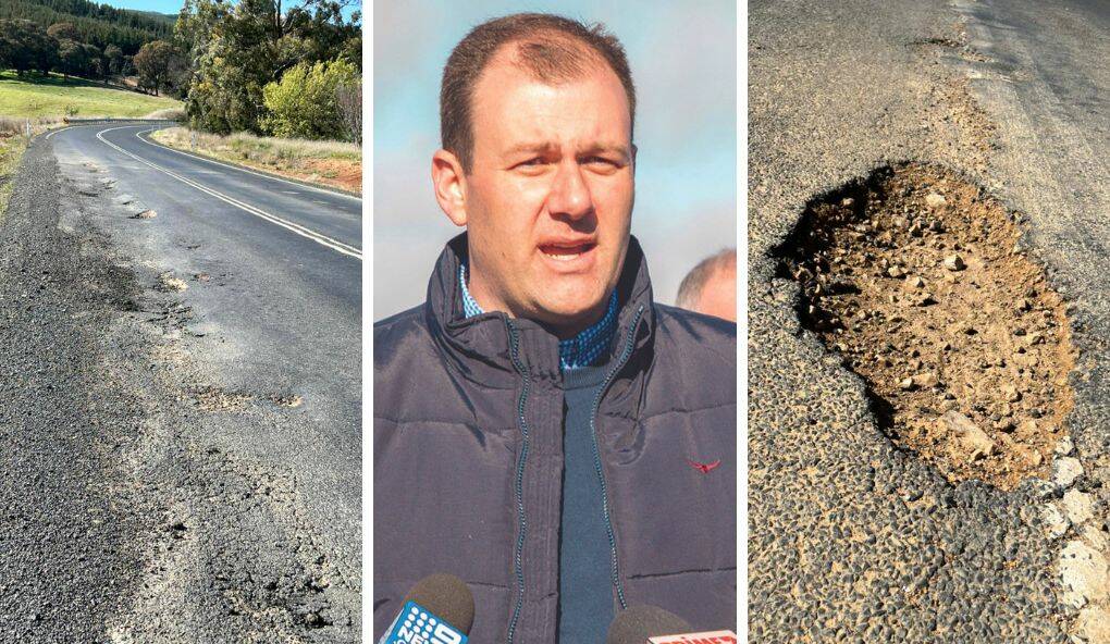 Minister for Regional Transport and Roads Sam Farraway has instructed his department to meet with Cabonne Council over the state of Cargo Road. Pictures supplied.
