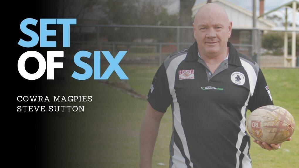 KEEPING IT SIMPLE: Cowra Magpies coach Steve Sutton. Photo: PETE GUTHRIE
