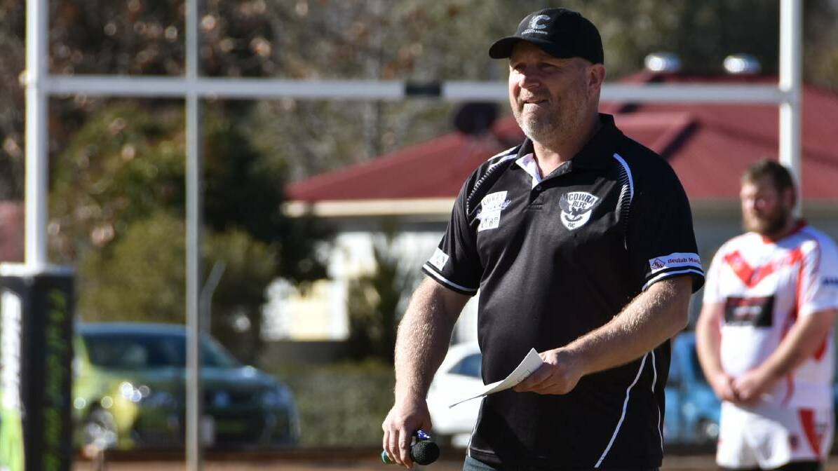 LEADING THE WAY: Cowra president Marc McLeish.