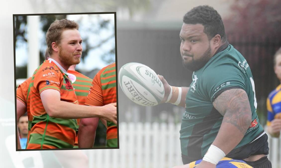 HEAD-TO-HEAD: Tom Nell and Nas Havealeta will line-up for their respective City and Emus sides in the Blowes Clothing Cup first grade grand final on Saturday. 