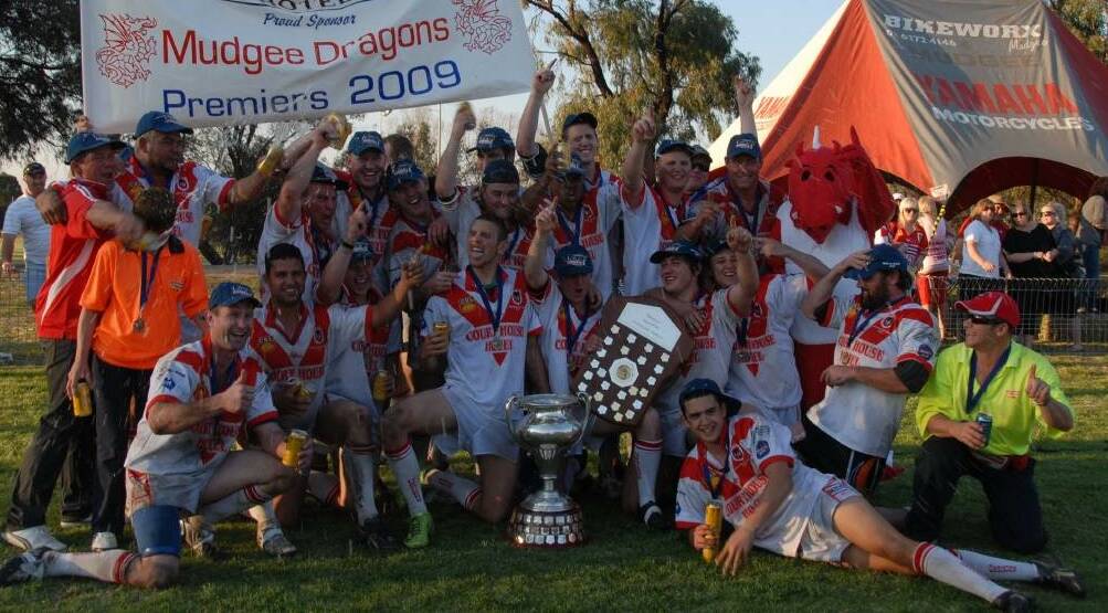 CHAMPIONS: The 2009 Mudgee Dragons. 