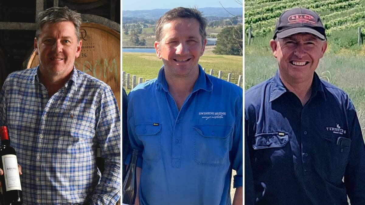 James Robson, Tom Ward and Mark Pengilly all picked up awards from the 2023 Orange Wine Show. 