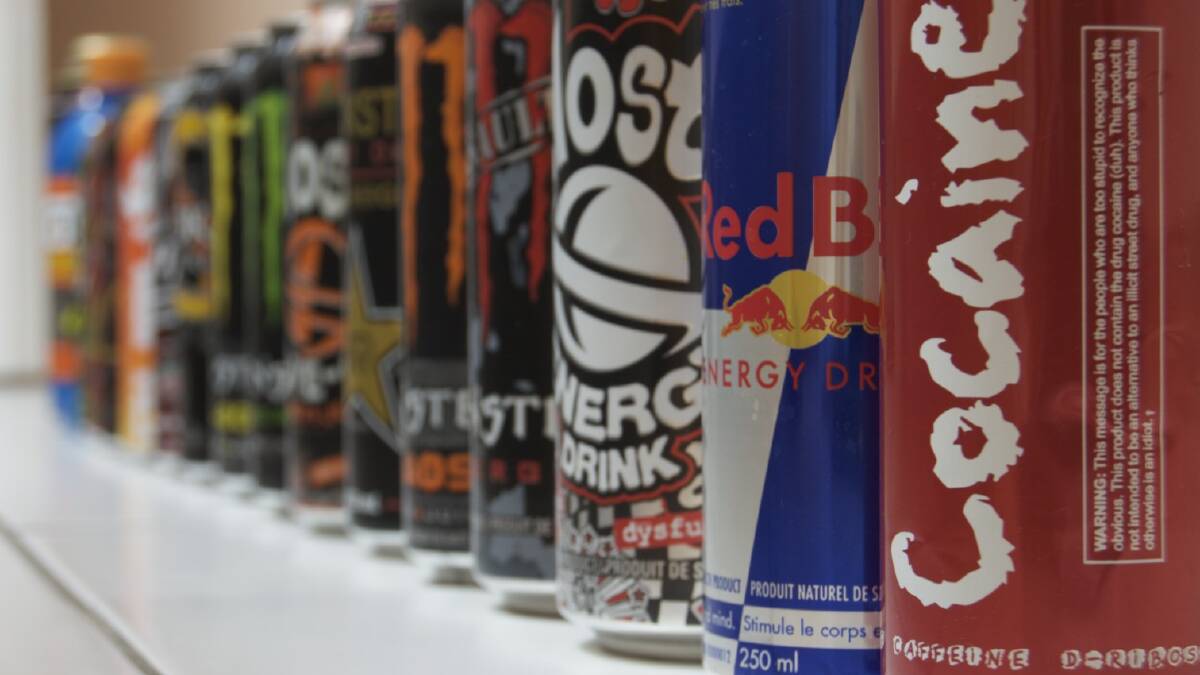 TOO MUCH FOR YOUNG BODIES: There's a growing call for the banning of energy drinks for children 16 and younger. Photo: FILE