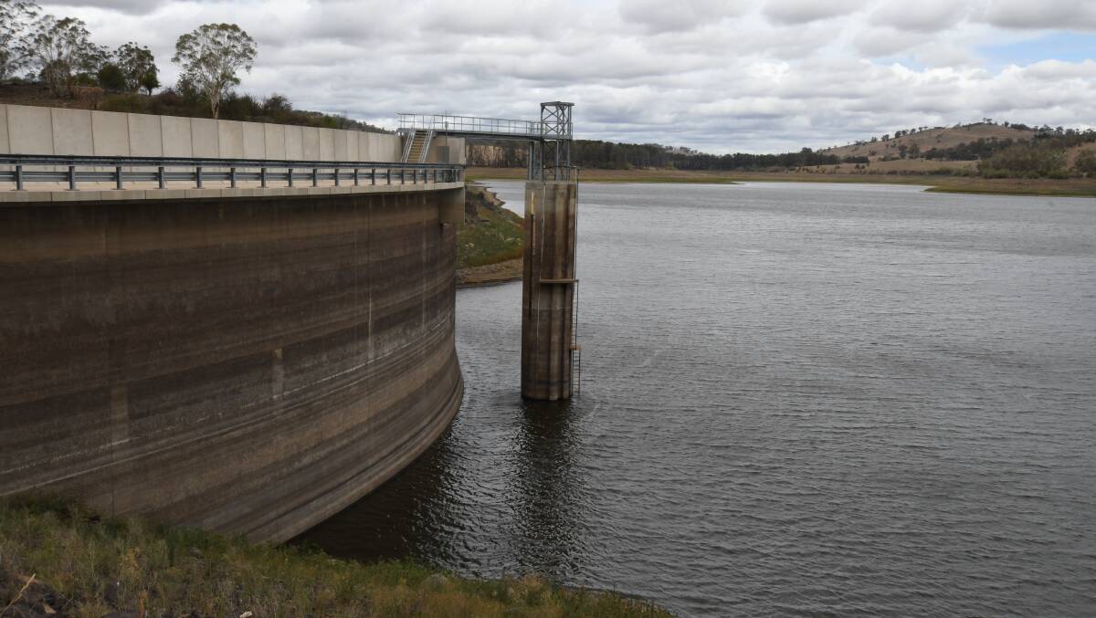 DAM LEVEL: Rain will be welcome at Suma Park in the next week. 