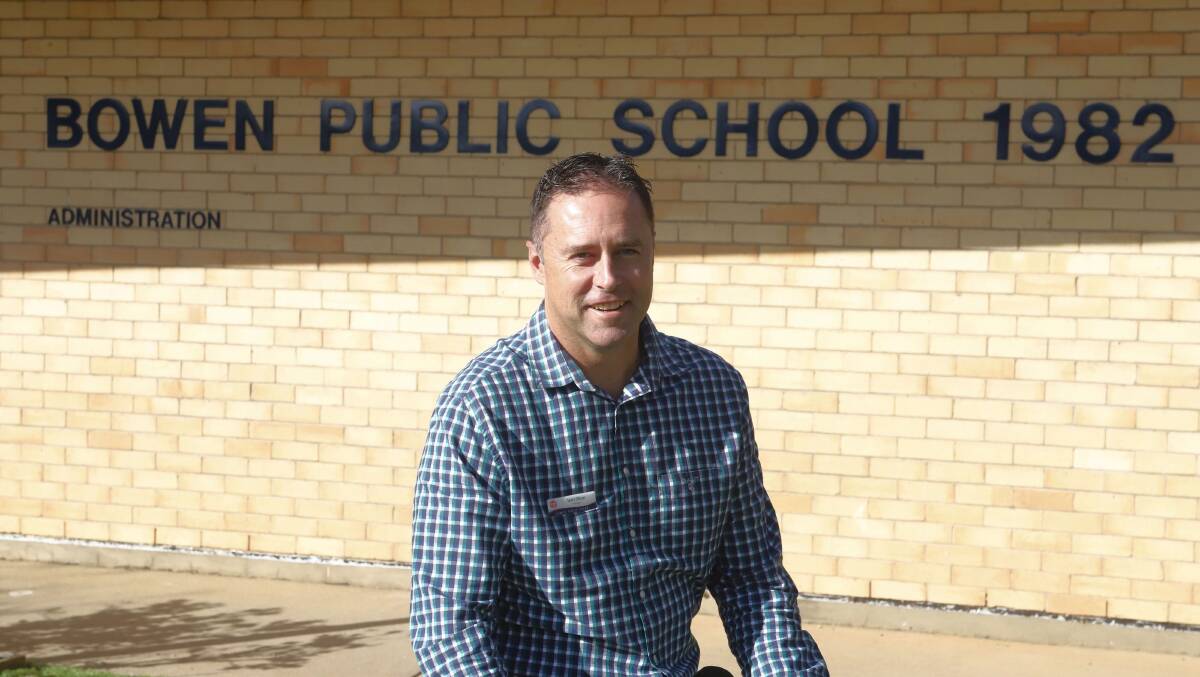 New Bowen principal Scott Olsson says he's looking forward to doing some great things at his new school. Photo: CARLA FREEDMAN