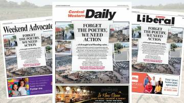 The Central Western Daily, Western Advocate and Daily Liberal are joining forces to call for action to better help regional NSW be ready for the weather extremes hammering out communities. 