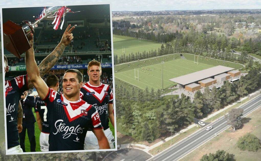 LOVE THAT FEEL: Daniel Mortimer says it's important Orange's new sporting precinct develops an 'amphitheater' like feel to make it a place players and fans alike enjoy to go to. 