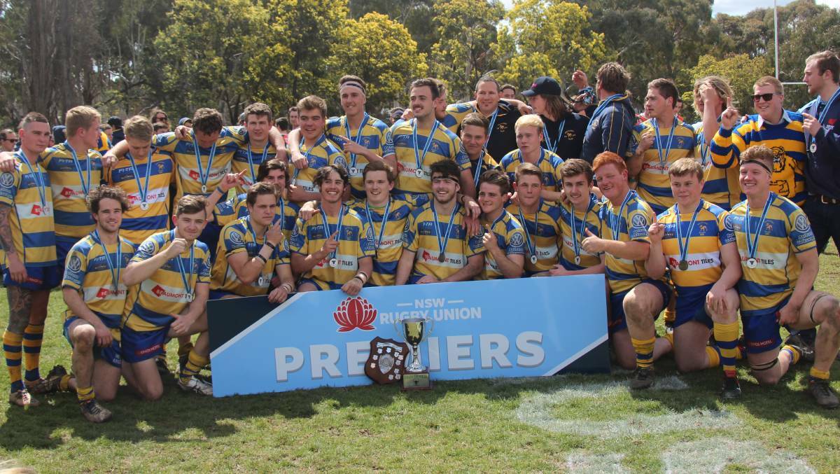 CHAMPIONS: The Bulldogs victorious colts side. Photo: JUDE KEOGH