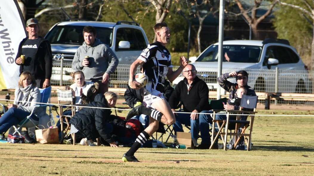 ON THE FLY: Bradyn Cassidy has told Cowra he'll be taking a year off in 2020 after starring in back-to-back campaigns for the Magpies. 
