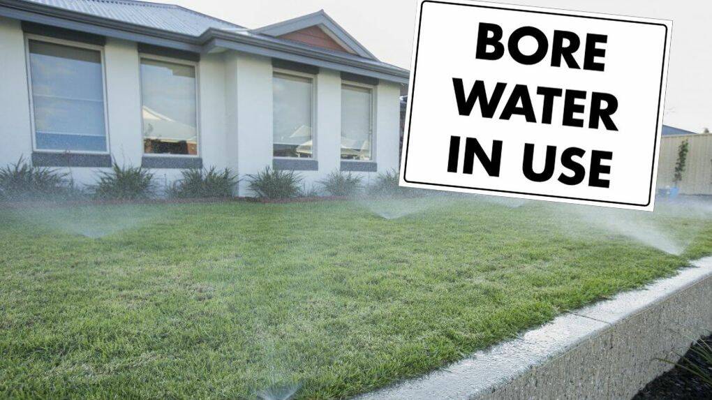 Should you run a bore to keep your lawn green during this tough drought?