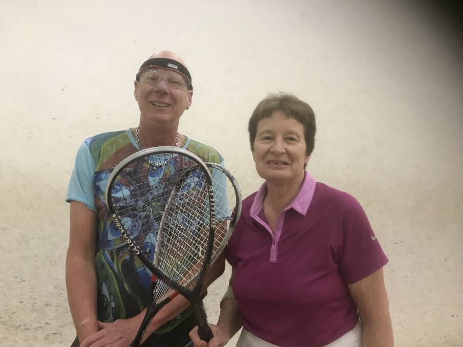 GONE: Steve Kirk proved no match for squash phenom Yvonne Tracey.