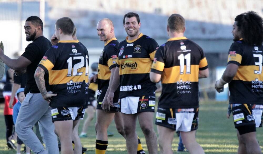 ALL SMILES: Josh Starling will take on the Oberon captain-coach job for the next two seasons. 