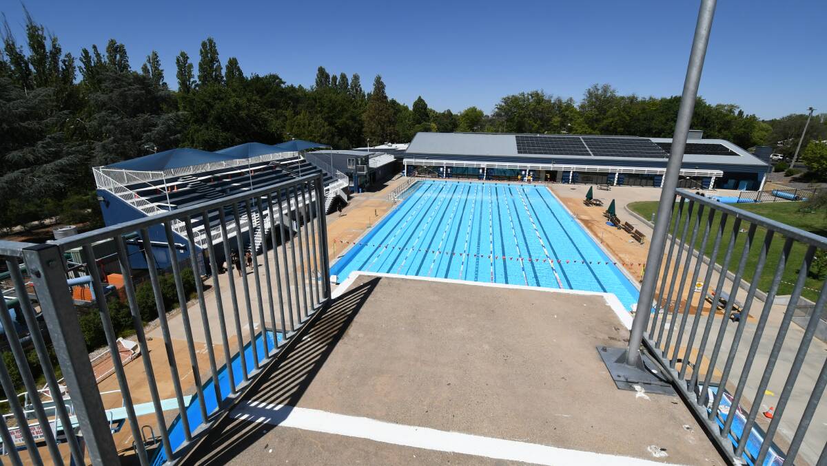 SPLASH BACK: Reader Matthew Chisholm says surely all parties can find a solution when it comes to ensuring everyone is able to use the public pool. Photo: JUDE KEOGH 