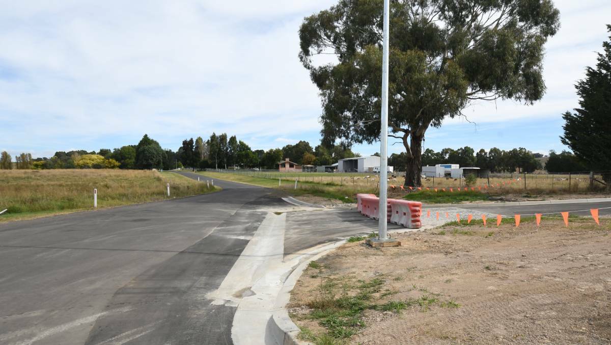 HOMES: A 94-lot subdivision is proposed for the western side of Lysterfield Road, as part of the Shiralee Masterplan. Photo JUDE KEOGH