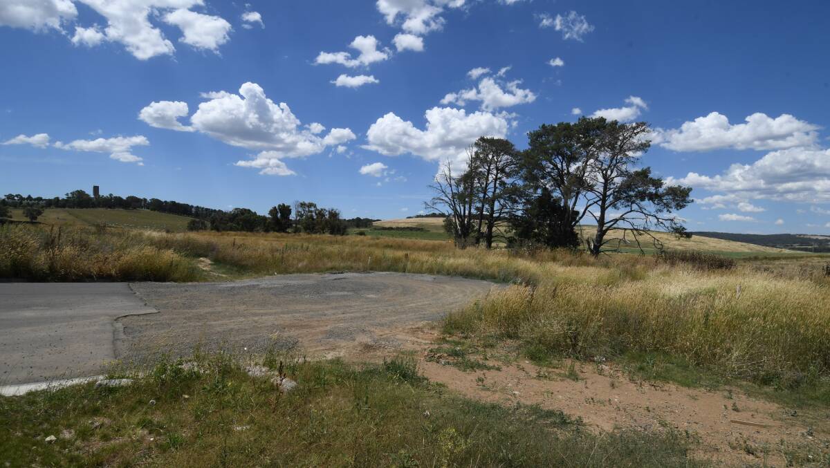BOOM TIME: Part of the proposed area to house over 200 new blocks of land in the north of Orange. Photo: JUDE KEOGH