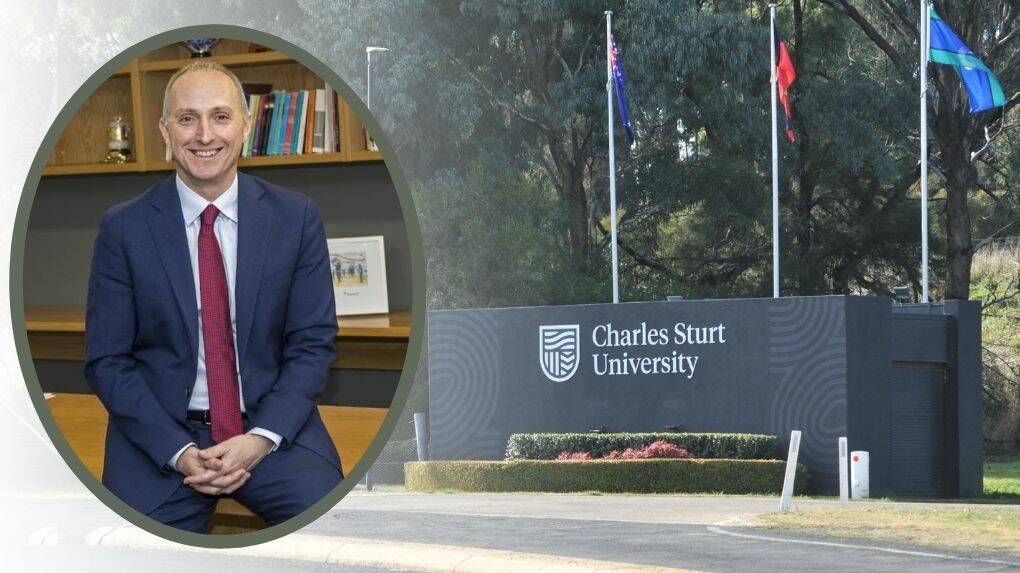 Interim Charles Sturt University Vice-Chancellor Professor John Germov says the university's Orange campus will be operating under heavy restrictions for the rest of the city's lockdown. Photo: JUDE KEOGH