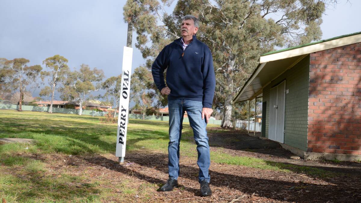 NEW BLOOD: Reader Richard Hattersley says it's time for some new blood on council after councillor Glen Taylor's push to reinvigorate Perry Oval. Photo: JUDE KEOGH