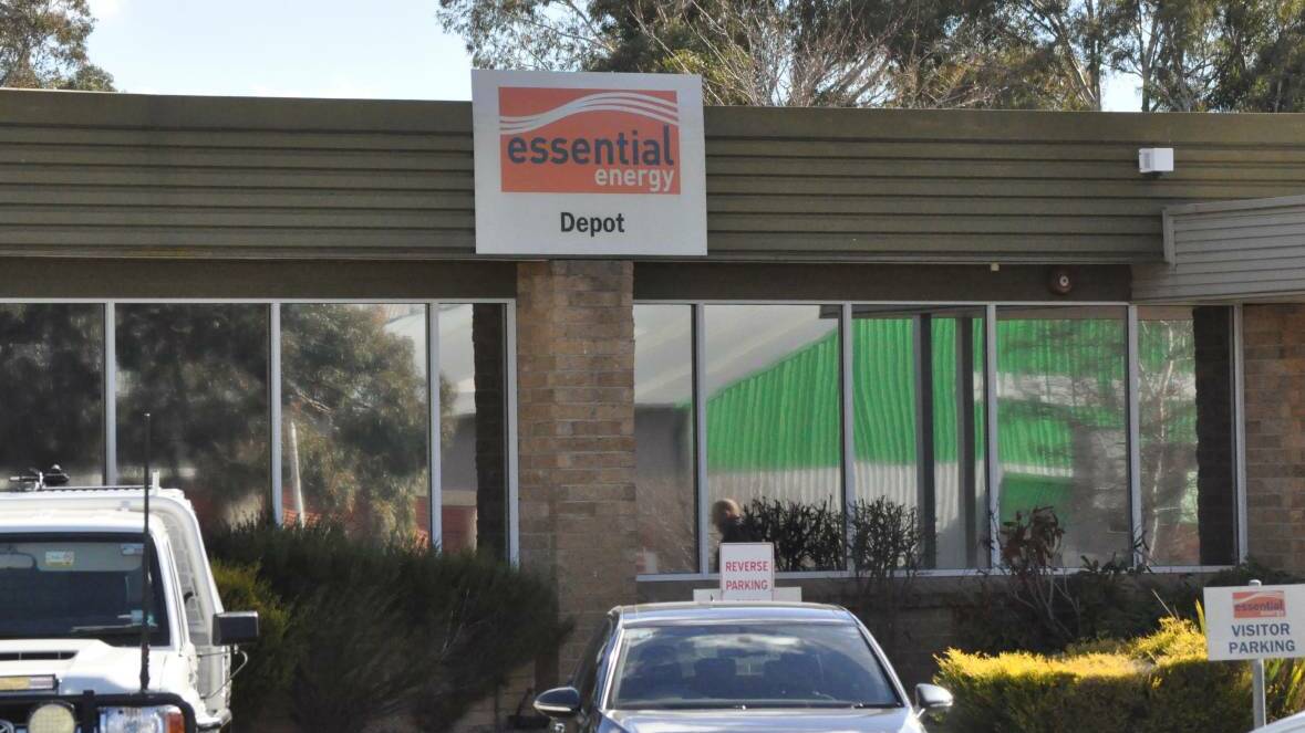 HALTED: Job cuts at Essential Energy depots, like this one in Orange and across regional NSW, have been halted following backlash from government and the public. Photo: FILE