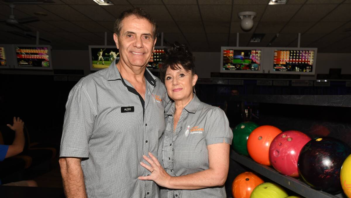 PROUD: Aldo and Marisa Belmonte have been running the Orange Tenpin Bowl for 36 years. Photo: CARLA FREEDMAN